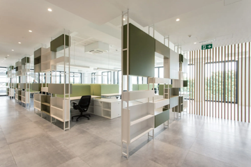 FIX VELA - Metal office shelving / office screen by ESTEL GROUP - view 3
